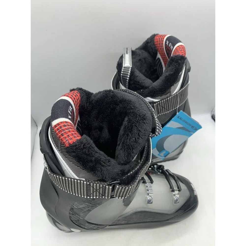 Mens Salomon Ski Boots Mission Energyzer 70 Size Mondo 30.5 US 12.5 Black NEW